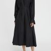 Lee Mathews Tate Ls Midi Dress