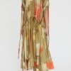 Lee Mathews Maya Tie Maxi Dress