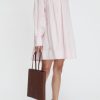 Lee Mathews Tate Mini Shirt Dress