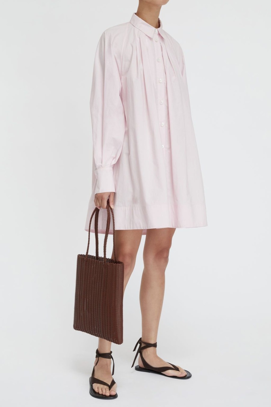 Lee Mathews Tate Mini Shirt Dress