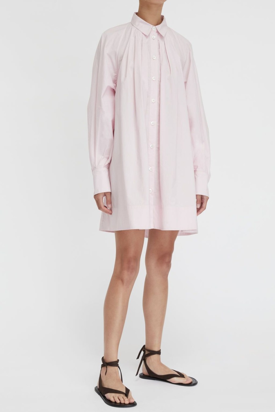 Lee Mathews Tate Mini Shirt Dress