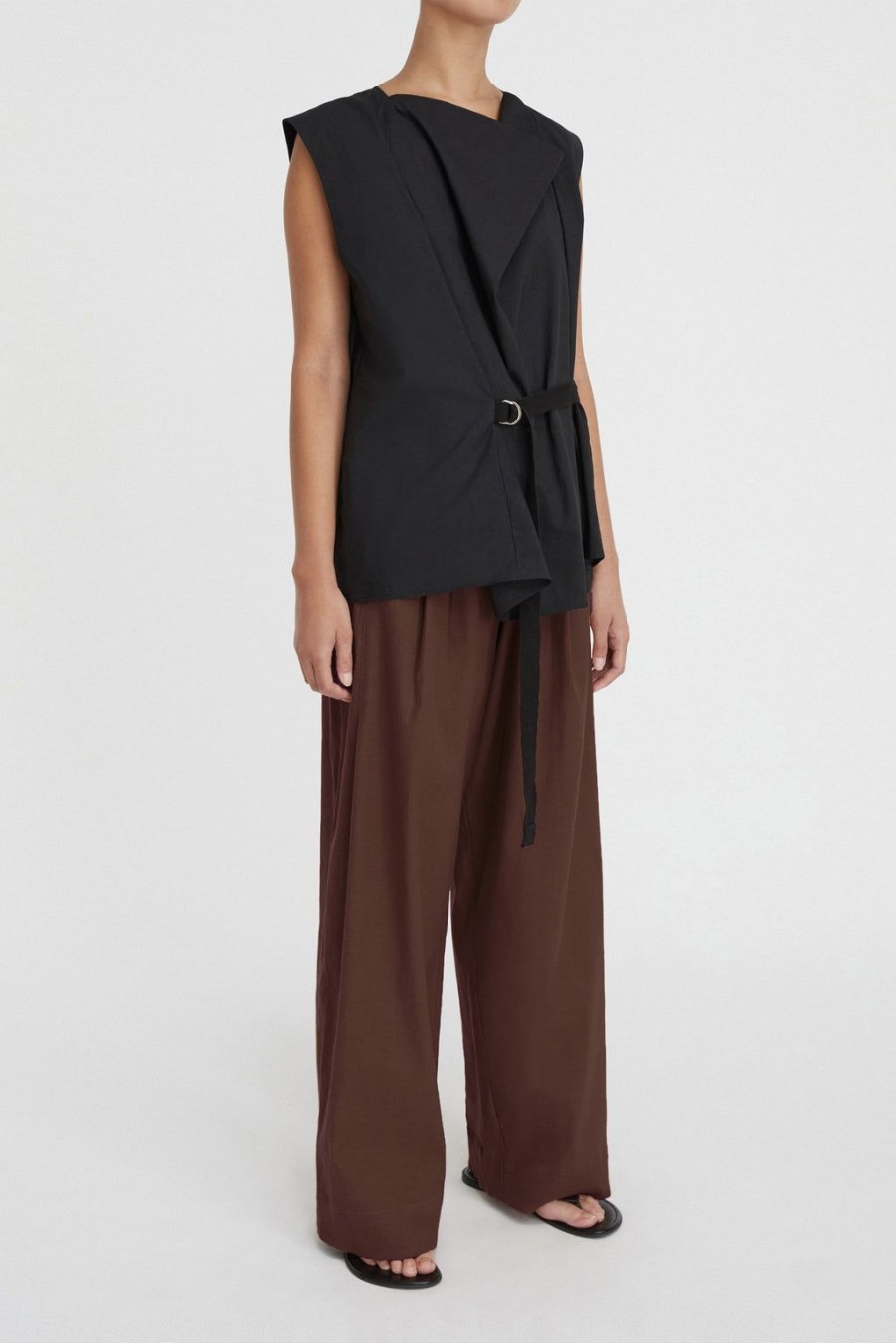 Lee Mathews Riley Pleated Pant