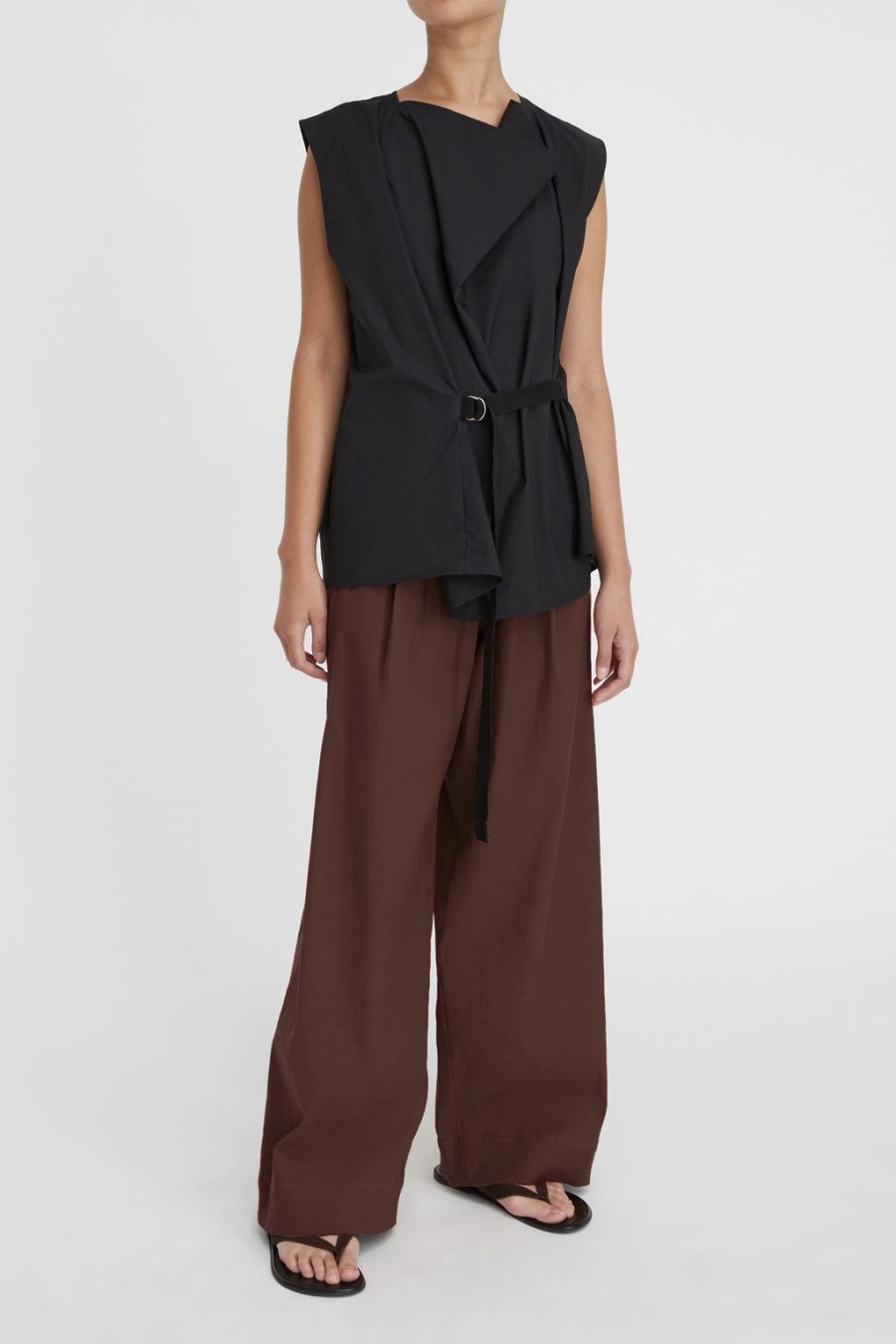 Lee Mathews Riley Pleated Pant