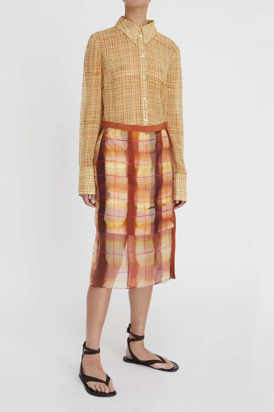 Lee Mathews Amelie Wrap Skirt