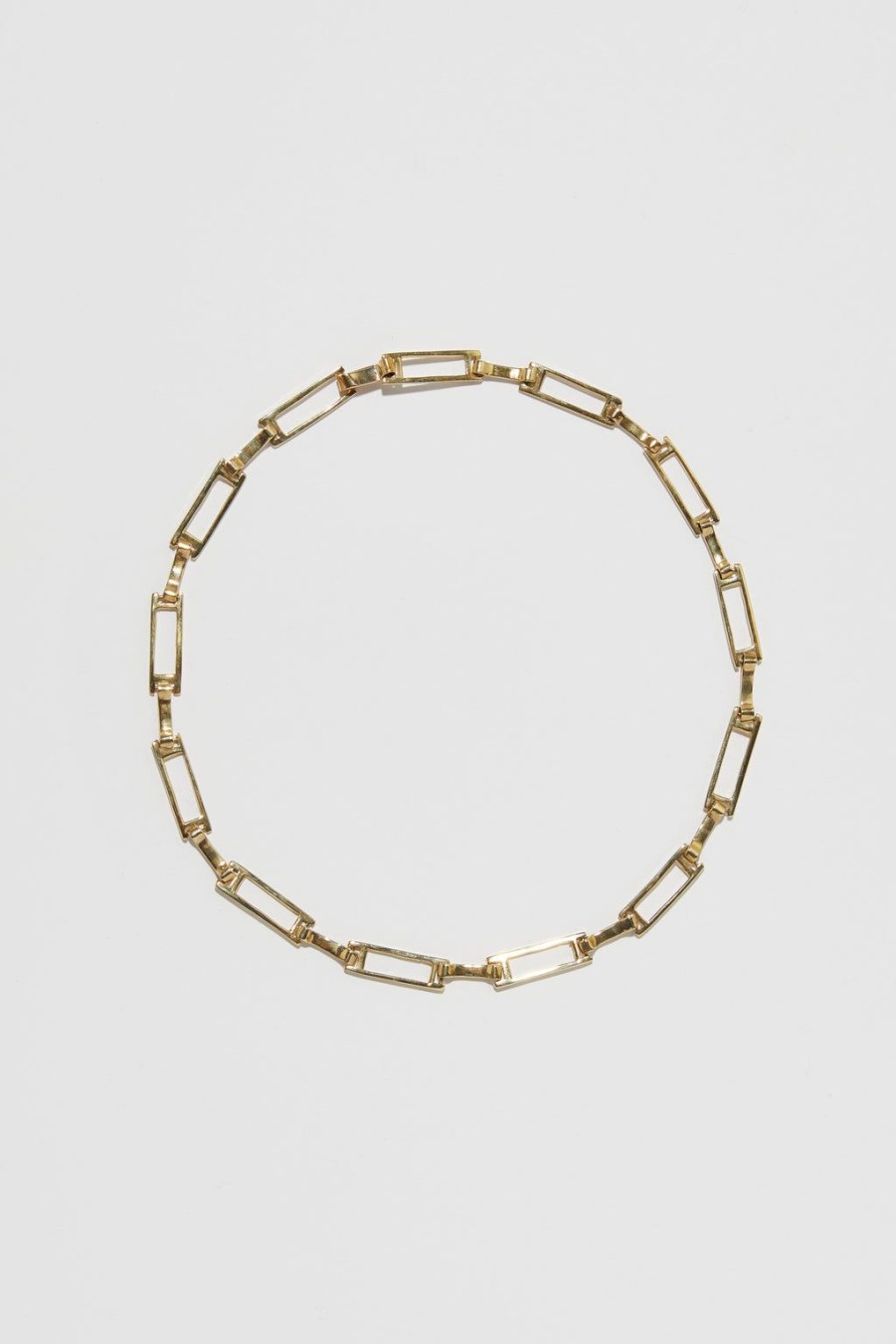 Faris Faris Grid Collar Necklace