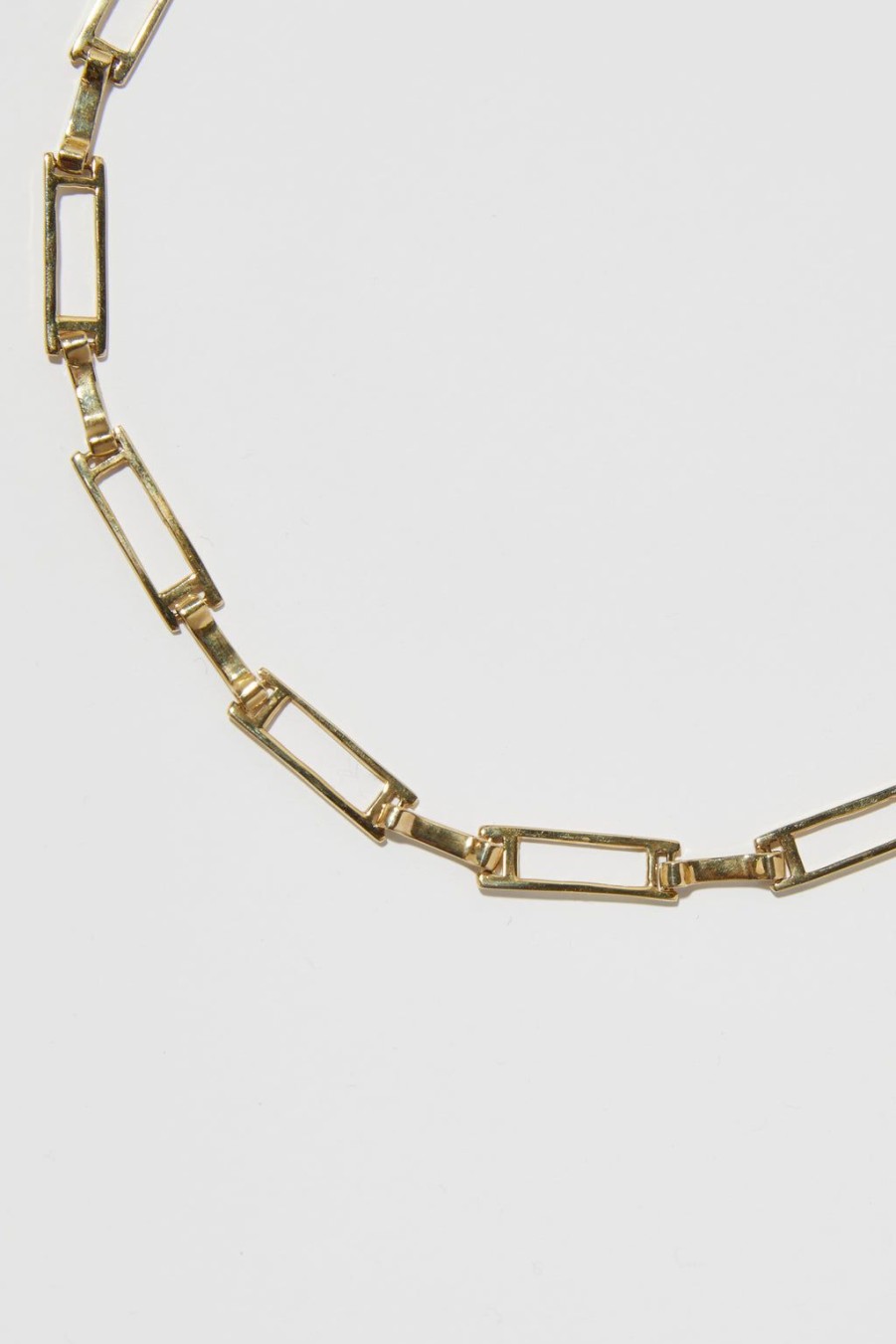 Faris Faris Grid Collar Necklace