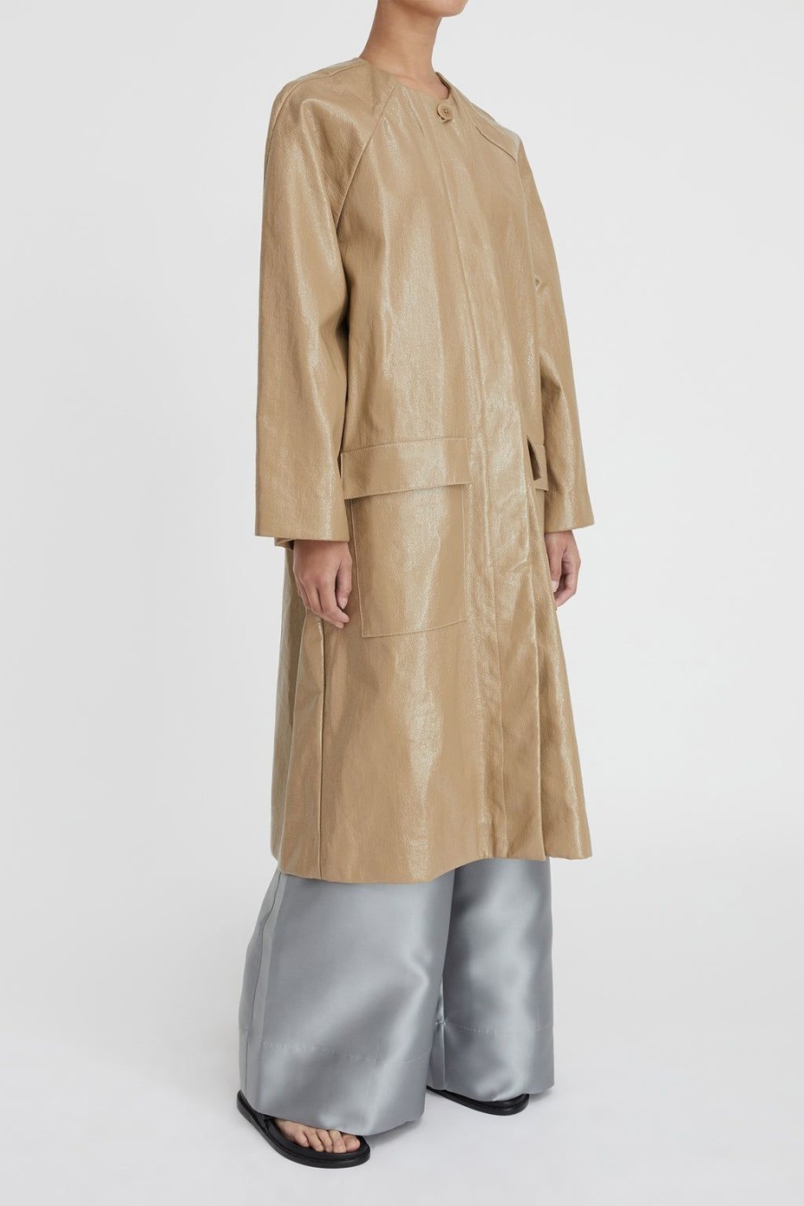 Lee Mathews Luis Raglan Coat