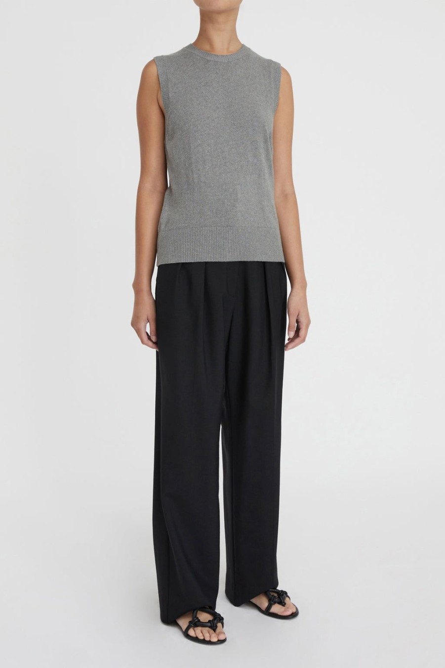 Lee Mathews Mortimer Pleated Pant