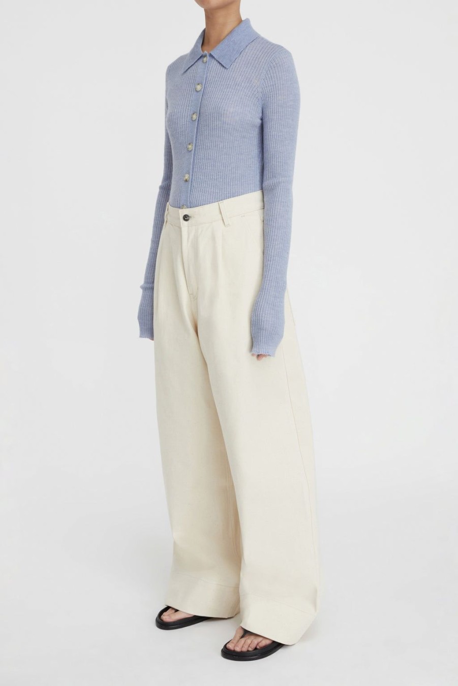 Lee Mathews Lm Denim Pleat Pant